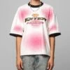 Loiter Motorway Sport T-Shirt Off White/Pink -Culture Kings Shop 02051805 YO034 womens 00010