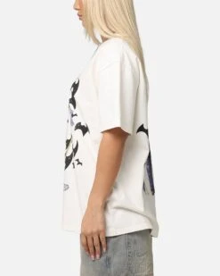 American Thrift X DC Batman The Joker Cane Heavy T-Shirt Off White -Culture Kings Shop 02051865 YO007 womens 00060