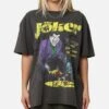 American Thrift X DC Batman The Joker Harley Hoax Heavy T-Shirt Black Wash -Culture Kings Shop 02051866 YB295 womens 00010