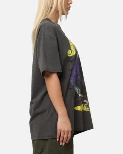 American Thrift X DC Batman The Joker Harley Hoax Heavy T-Shirt Black Wash -Culture Kings Shop 02051866 YB295 womens 00050