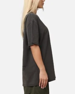 American Thrift X DC Batman The Joker Joker Logos Heavy T-Shirt Black Wash -Culture Kings Shop 02051867 YB295 womens 00050