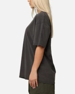 American Thrift X DC Batman The Joker Joker Logos Heavy T-Shirt Black Wash -Culture Kings Shop 02051867 YB295 womens 00060