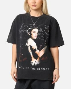Star Wars Episode II Heavy T-Shirt Vintage Black