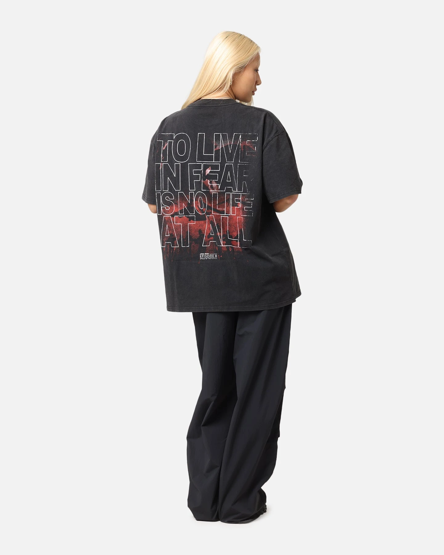 Star Wars Episode II Heavy T-Shirt Vintage Black 6 Star Wars Episode II Heavy T-Shirt Vintage Black - Image 4