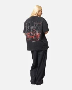 Star Wars Episode II Vintage T-Shirt Black Acidwash -Culture Kings Shop 02051997 YB017 womens 00040