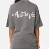 The Anti Order A2K Mock Neck T-Shirt Washed Charcoal 1 The Anti Order A2K Mock Neck T-Shirt Washed Charcoal -Culture Kings Shop 02052038 YC071 womens 0010