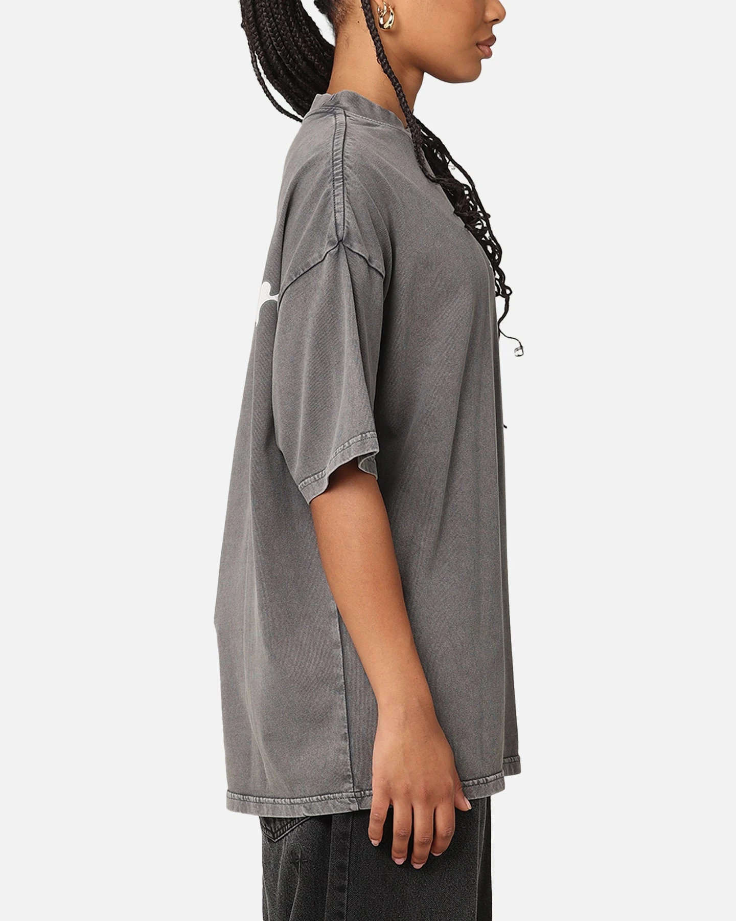 The Anti Order A2K Mock Neck T-Shirt Washed Charcoal 7 The Anti Order A2K Mock Neck T-Shirt Washed Charcoal - Image 5