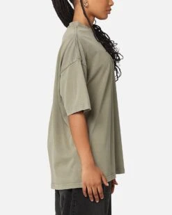The Anti Order Anti XY Mock Neck T-Shirt Vintage Khaki -Culture Kings Shop 02052040 YV064 womens 0040