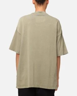 The Anti Order New Dawn Mock Neck T-Shirt Vintage Khaki -Culture Kings Shop 02052044 YV064 womens 00030