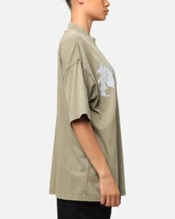 The Anti Order New Dawn Mock Neck T-Shirt Vintage Khaki -Culture Kings Shop 02052044 YV064 womens 00040