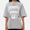 Criminal Damage Horseshoe T-Shirt Washed Black 2 Criminal Damage Horseshoe T-Shirt Washed Black -Culture Kings Shop 02052080 YW607 womens 00010