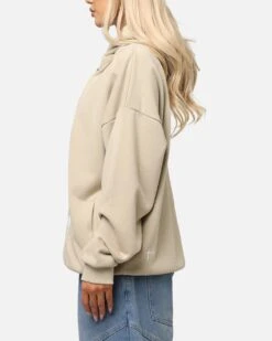 Saint Morta Gothic Distressed Zip Hoodie Stone -Culture Kings Shop 02052229 YS400 womens 00050