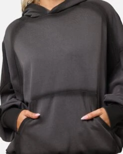 Saint Morta Contrast Wash Hoodie Black Wash -Culture Kings Shop 02052250 YB295 womens 00070