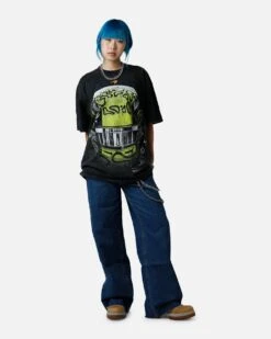 Culture Kings X Mclaren Lando Norris 'Vegas Grand Prix 2024' Helmet T-Shirt Black Acidwash -Culture Kings Shop 02052278 YB017 womens 0030