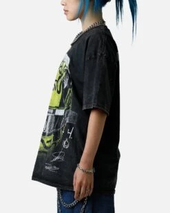 Culture Kings X Mclaren Lando Norris 'Vegas Grand Prix 2024' Helmet T-Shirt Black Acidwash -Culture Kings Shop 02052278 YB017 womens 0050