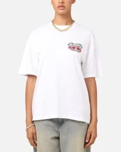 Loiter Cherry Pick Drop T-Shirt White 10 Loiter Cherry Pick Drop T-Shirt White -Culture Kings Shop 02052431 YW100 womens 00020