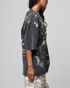 Loiter Motocross Vintage T-Shirt Vintage Black -Culture Kings Shop 02052634 YV009 womens 00050