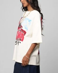 Loiter Sebastian Vintage T-Shirt Off White -Culture Kings Shop 02052640 YO007 womens 00060