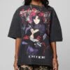 Loiter Valkyrie Vintage T-Shirt Black Wash -Culture Kings Shop 02052642 YB295 womens 00010