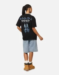 Goat Crew X Halo Halo ODST Vintage T-Shirt Black -Culture Kings Shop 02052646 YB001 womens 00040
