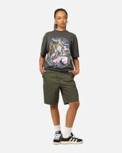 Goat Crew X Yu-Gi-Oh! Dark Magician Girl Card Heavyweight T-Shirt Black Wash -Culture Kings Shop 02052695 YB295 womens 00030