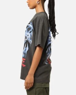 Goat Crew X Yu-Gi-Oh! Kaiba Blue Eyes Heavyweight T-Shirt Black Wash -Culture Kings Shop 02052696 YB295 womens 000060