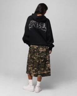 Loiter Metal Rhinestone Hoodie Black 13 Loiter Metal Rhinestone Hoodie Black -Culture Kings Shop 02052739 YB001 womens 00040