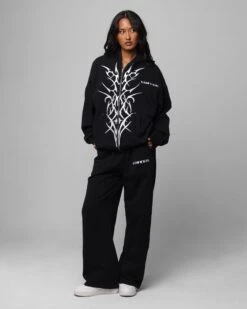 Loiter Blood Born Zip Hoodie Black -Culture Kings Shop 02052755 YB001 womens 00030