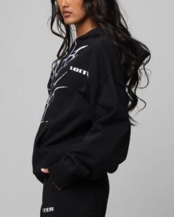 Loiter Blood Born Zip Hoodie Black -Culture Kings Shop 02052755 YB001 womens 00060