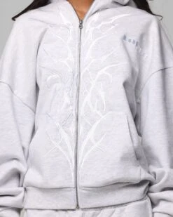 Loiter Blood Born Zip Hoodie Grey Marle -Culture Kings Shop 02052755 YQ163 womens 00080