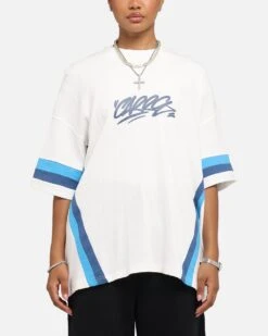 Carre Graffiti Waffle T-Shirt Off White