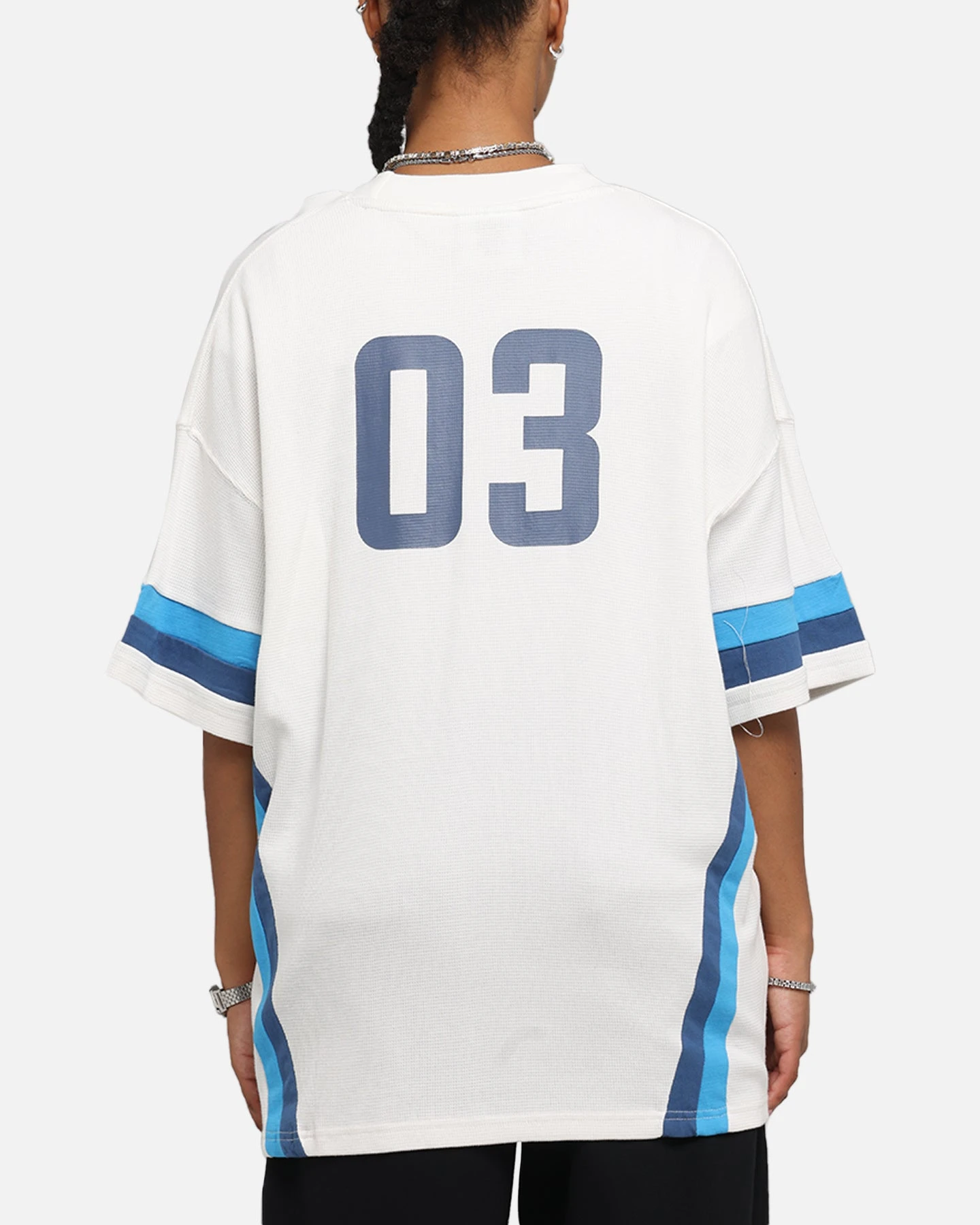 Carre Graffiti Waffle T-Shirt Off White 4 Carre Graffiti Waffle T-Shirt Off White - Image 2