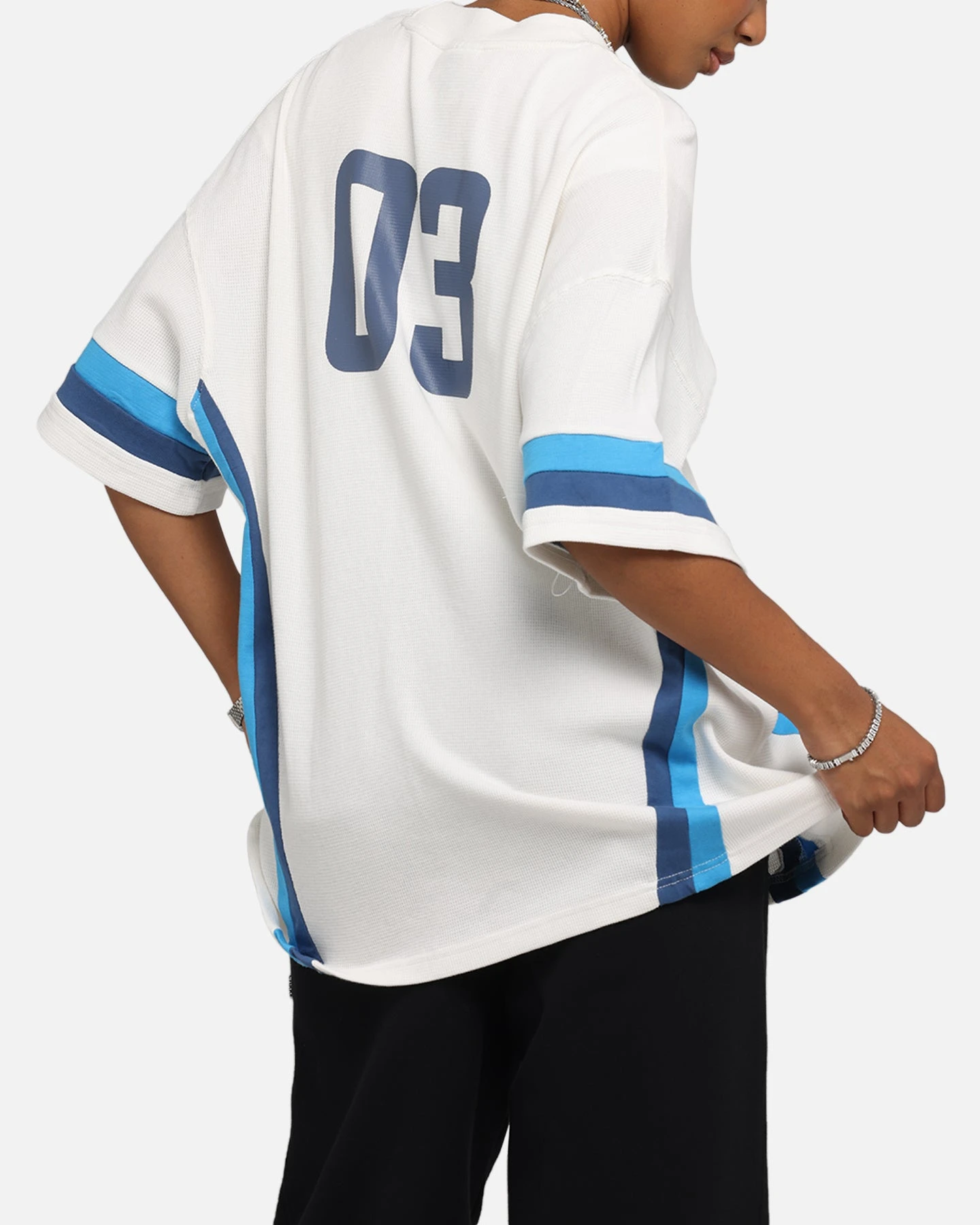 Carre Graffiti Waffle T-Shirt Off White 9 Carre Graffiti Waffle T-Shirt Off White - Image 7