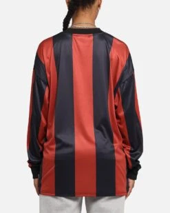 Carre Academy Oversized Long Sleeve T-Shirt Red/Black -Culture Kings Shop 02052904 YR010 womens 0030