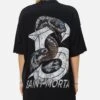 Saint Morta Venom Boxy T-Shirt Sunfade Black