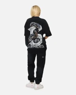 Saint Morta Venom Boxy T-Shirt Sunfade Black -Culture Kings Shop 02052944 YS946 womens 0030