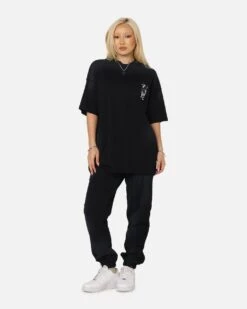 Saint Morta Venom Boxy T-Shirt Sunfade Black -Culture Kings Shop 02052944 YS946 womens 0040