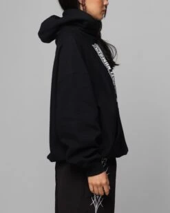 Loiter Angel Number Hoodie Black 14 Loiter Angel Number Hoodie Black -Culture Kings Shop 02052960 YB001 womens 00050