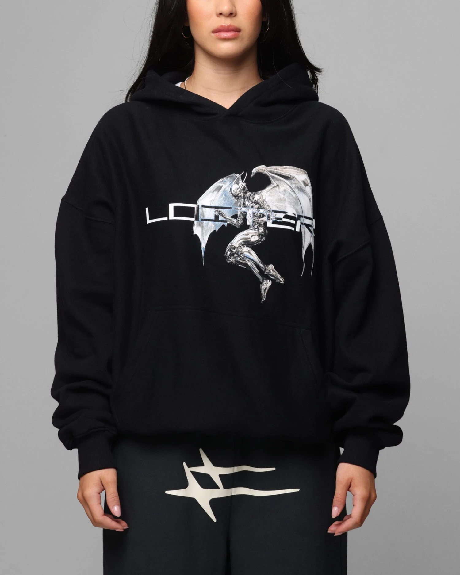 Loiter Chrome Deceiver Hoodie Black 3 Loiter Chrome Deceiver Hoodie Black