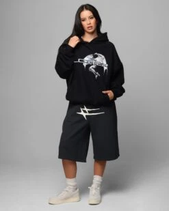 Loiter Chrome Deceiver Hoodie Black 11 Loiter Chrome Deceiver Hoodie Black -Culture Kings Shop 02052963 YB001 womens 00030