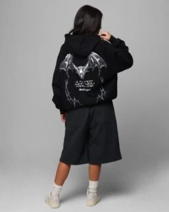 Loiter Chrome Deceiver Hoodie Black 12 Loiter Chrome Deceiver Hoodie Black -Culture Kings Shop 02052963 YB001 womens 00040