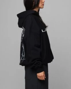 Loiter Chrome Deceiver Hoodie Black 13 Loiter Chrome Deceiver Hoodie Black -Culture Kings Shop 02052963 YB001 womens 00050