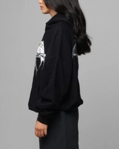 Loiter Chrome Deceiver Hoodie Black 14 Loiter Chrome Deceiver Hoodie Black -Culture Kings Shop 02052963 YB001 womens 00060