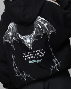 Loiter Chrome Deceiver Hoodie Black 15 Loiter Chrome Deceiver Hoodie Black -Culture Kings Shop 02052963 YB001 womens 00070