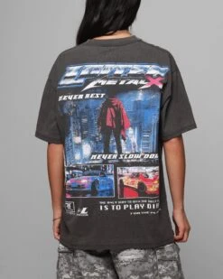 Loiter Speed Vintage T-Shirt Black Wash