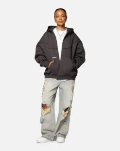 Carre Pipeline Hoodie Grey -Culture Kings Shop 02052993 YQ001 womens 00030