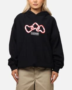 Carre Link Hoodie Black