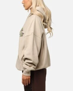 Carre Camo Script Hoodie Stone -Culture Kings Shop 02052999 YS400 womens 00050 1