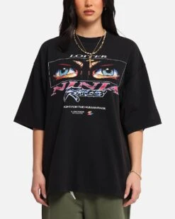 Loiter Ninja Vintage T-Shirt Vintage Charcoal
