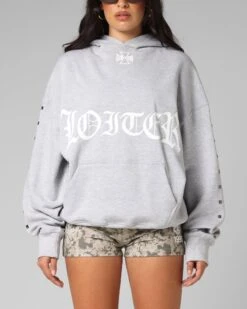 Loiter Bike Hoodie Grey